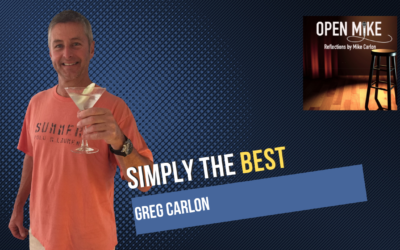 Greg Carlon: Simply the Best